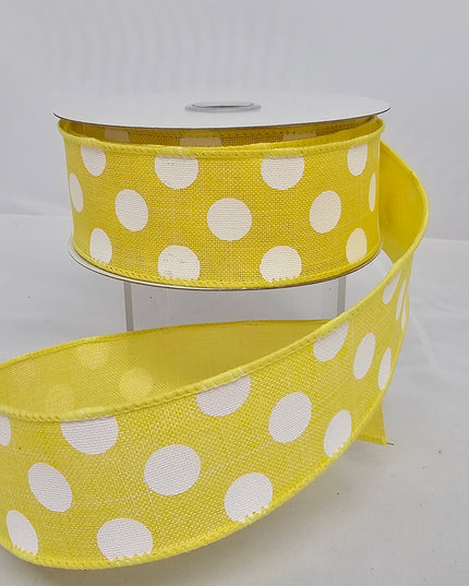 1.5"x10Y Polka Dot Ribbon