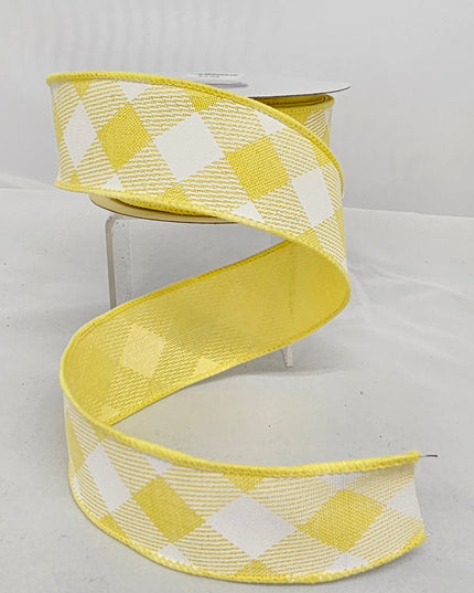 1.5"x10Y Plaid Ribbon