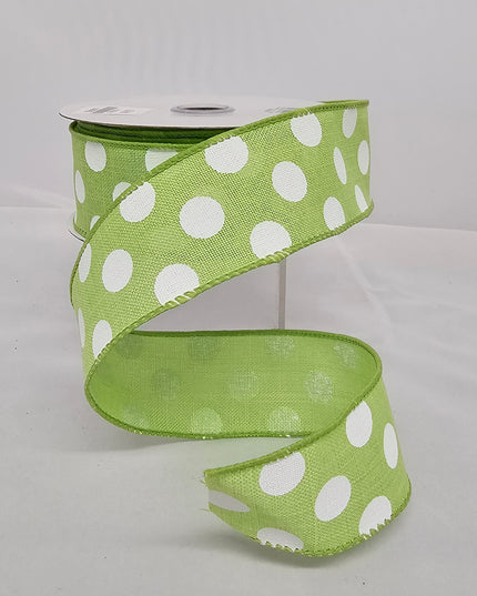 1.5"x10Y Polka Dot Ribbon