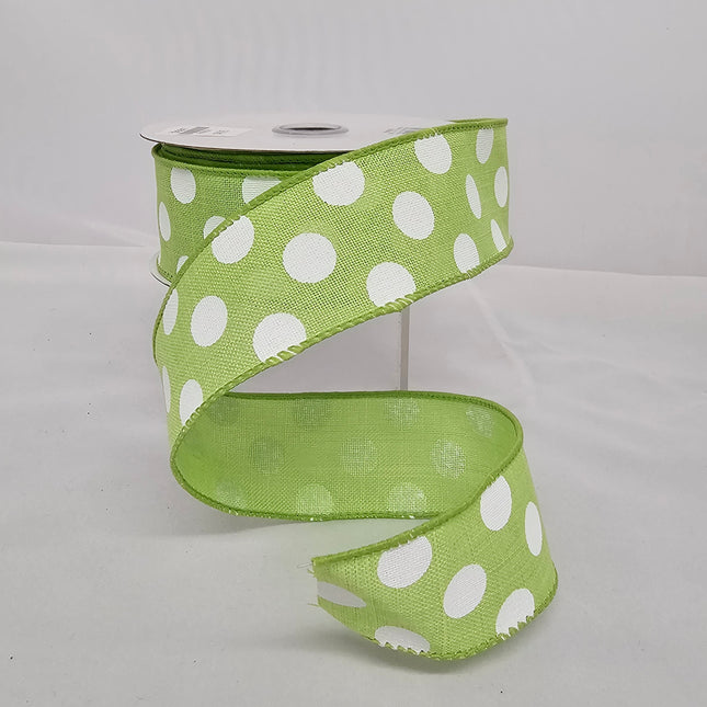 1.5"x10Y Polka Dot Ribbon