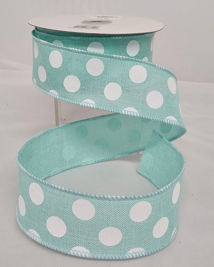 1.5"x10Y Polka Dot Ribbon
