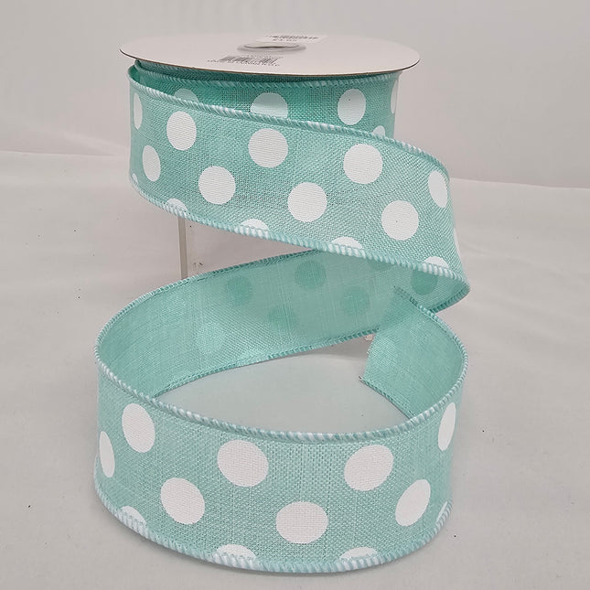 1.5"x10Y Polka Dot Ribbon