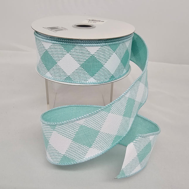 1.5"x10Y Plaid Ribbon