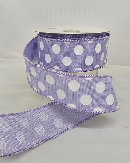 1.5"x10Y Polka Dot Ribbon