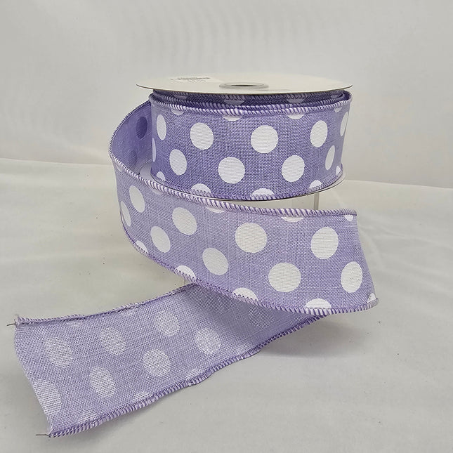 1.5"x10Y Polka Dot Ribbon