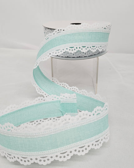 Scalloped Lace Edge Ribbon 1.5"x10y