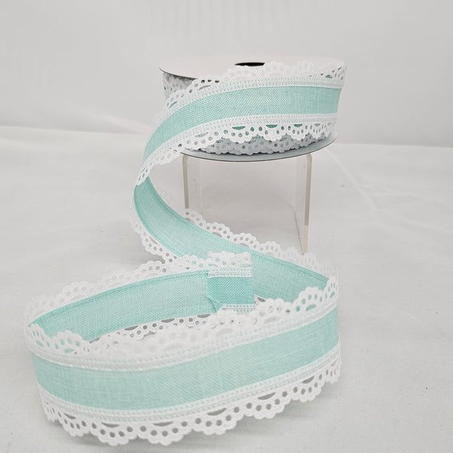 Scalloped Lace Edge Ribbon 1.5"x10y