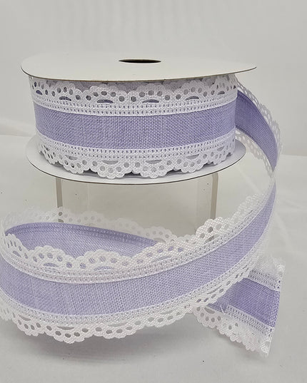 Scalloped Lace Edge Ribbon 1.5"x10y