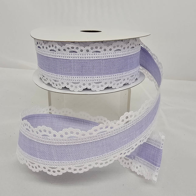 Scalloped Lace Edge Ribbon 1.5"x10y