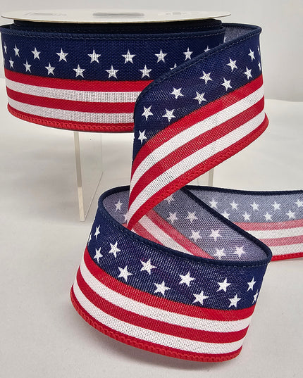 1.5"x10Y Flag Ribbon