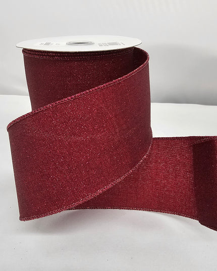 2.5"x10Y Fine Glitter Ribbon