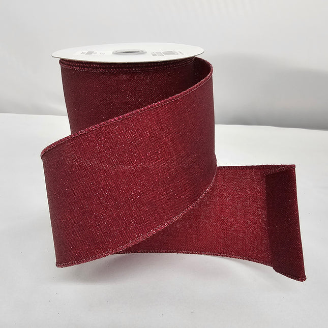 2.5"x10Y Fine Glitter Ribbon