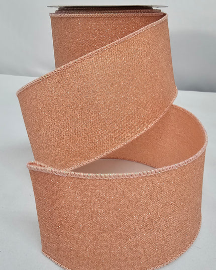 2.5"x10Y Fine Glitter Ribbon