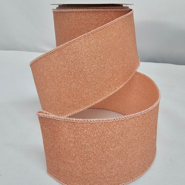 2.5"x10Y Fine Glitter Ribbon