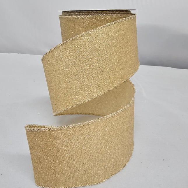 2.5"x10Y Fine Glitter Ribbon
