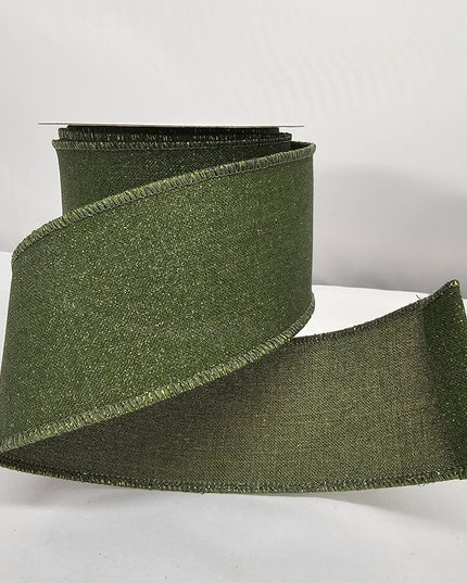 2.5"x10Y Fine Glitter Ribbon
