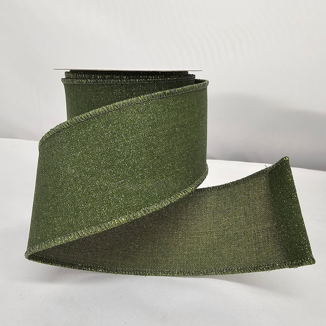 2.5"x10Y Fine Glitter Ribbon