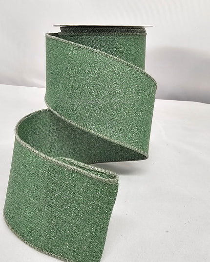 2.5"x10Y Fine Glitter Ribbon