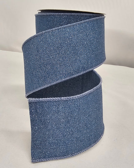 2.5"x10Y Fine Glitter Ribbon