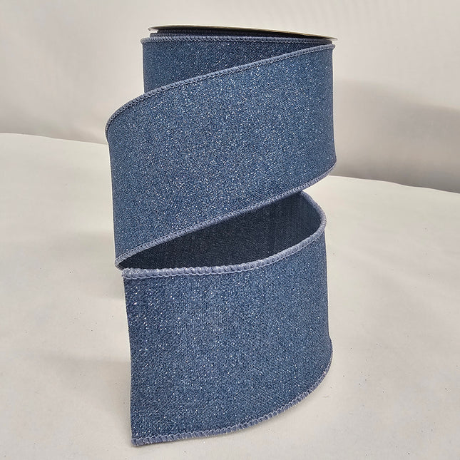 2.5"x10Y Fine Glitter Ribbon