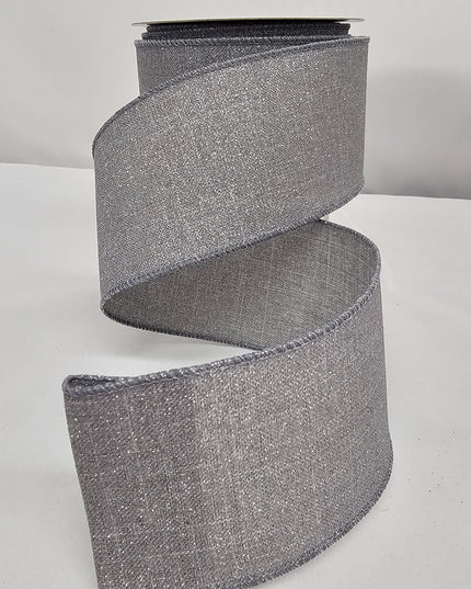 2.5"x10Y Fine Glitter Ribbon