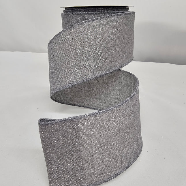 2.5"x10Y Fine Glitter Ribbon