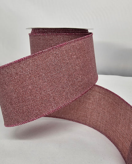 2.5"x10Y Fine Glitter Ribbon
