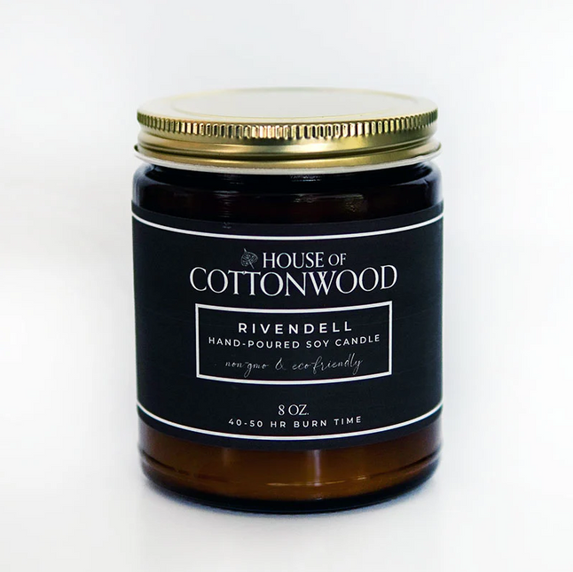 House of Cottonwood Soy Candle 8 oz.