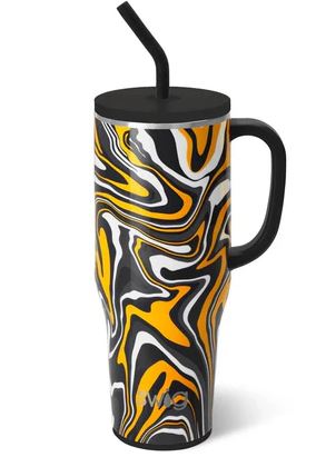 Swig Life Fanzone Mega Mug Black/Yellow