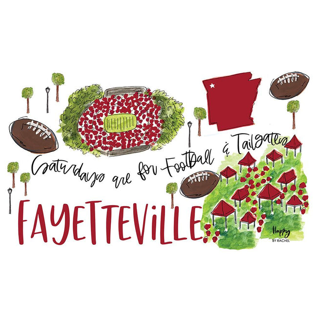 Tailgates in Fayetteville Mega Mug 40oz