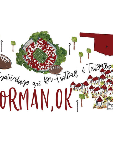Tailgates in Norman Mega Mug 40oz