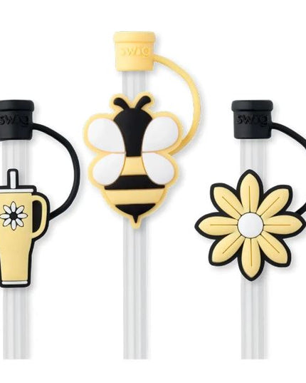 Swig Life Busy Bee Straw Toppers