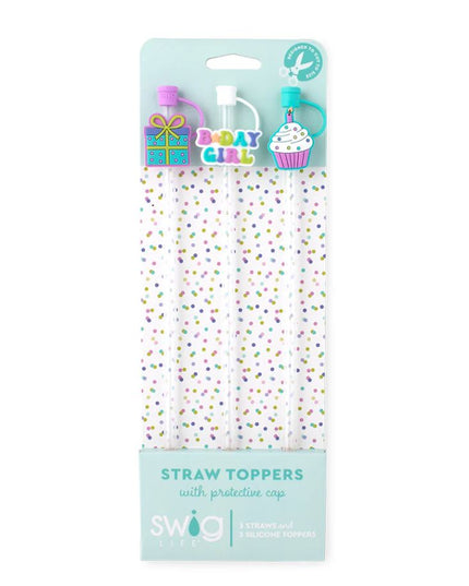 Make a Wish Straw Topper Set