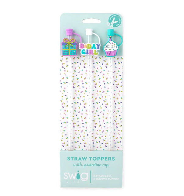 Make a Wish Straw Topper Set