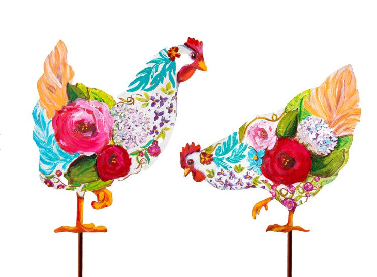Chickens of Flowers