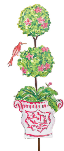 Beck's Pink Boxwood Pots