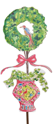 Beck's Pink Boxwood Pots