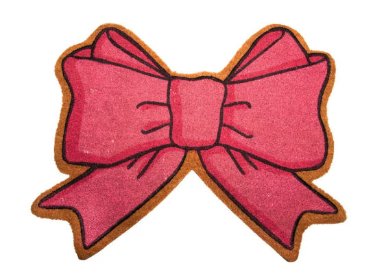 Roundtop Collection Pink Bow Mat