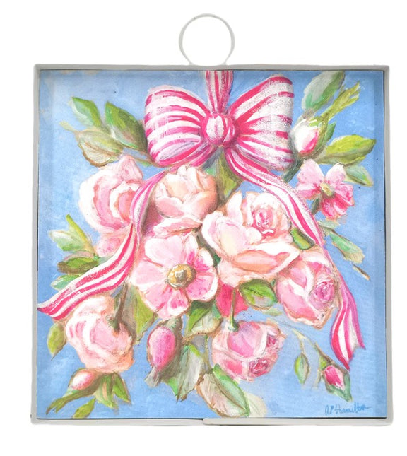 Mini Gallery Hamilton's Pink Roses & Ribbons