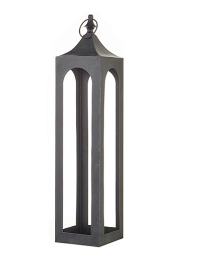 29" Distressed Black Lantern