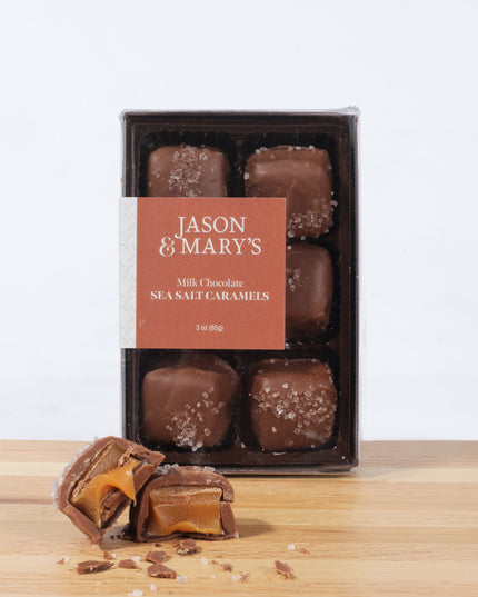 Sea Salt Caramels 6 piece Coblentz