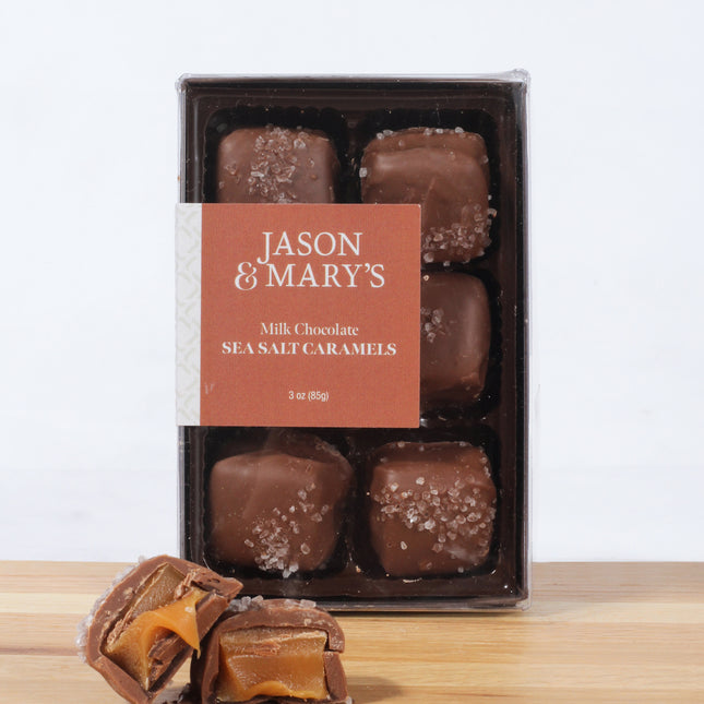 Sea Salt Caramels 6 piece Coblentz