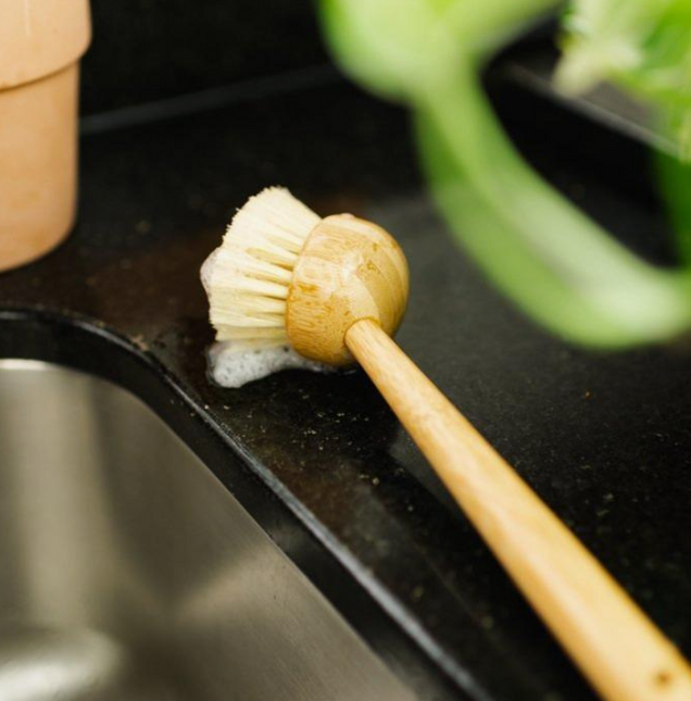 Bamboo Kitchen Dish Scrubber