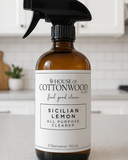 Sicilian Lemon All Purpose Cleaner House of Cottonwood