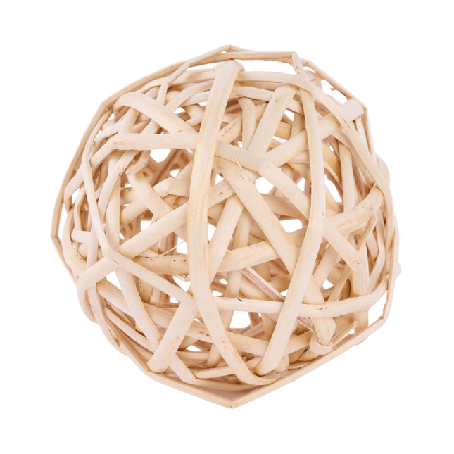 4.75" Split Peeled Willow Ball