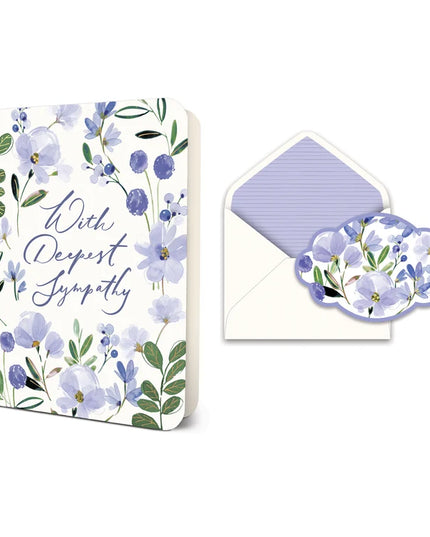 Tender Blooms Deluxe Greeting Card