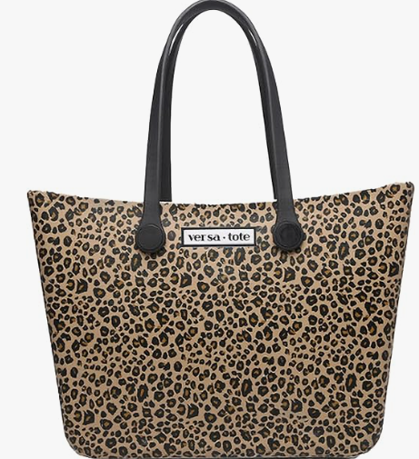 Carrie Printed Versa Tote w/ Interchangeable Straps