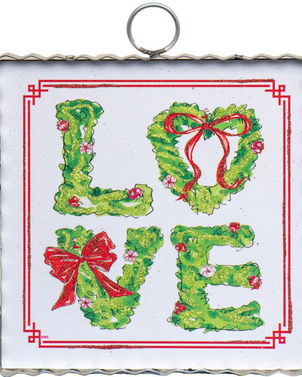 Mini Art Boxwood LOVE