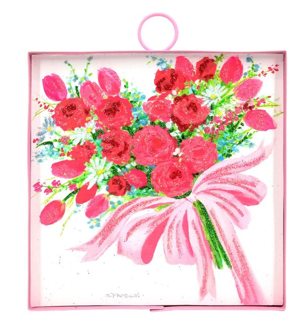 Mini Gallery Rose Heart Bouquet