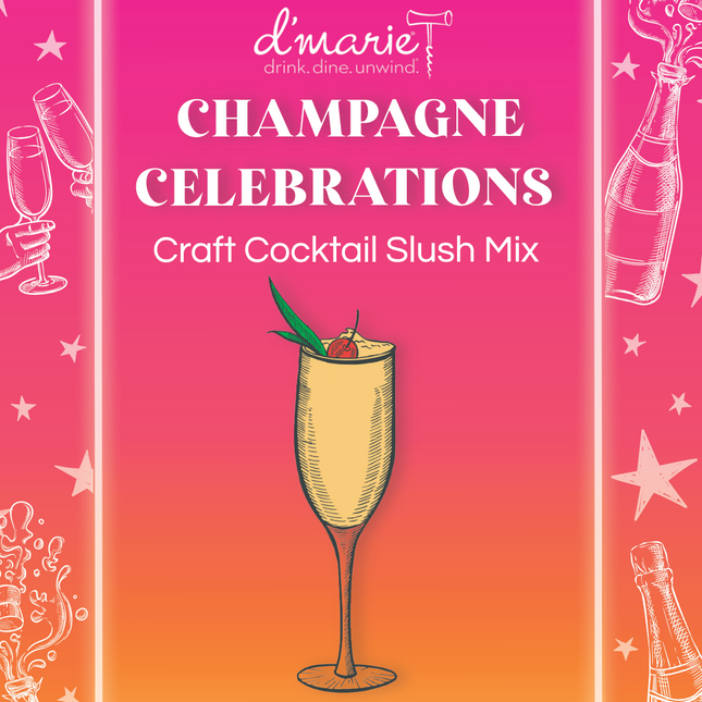 Champagne Celebration Craft Cocktail Slush Mix